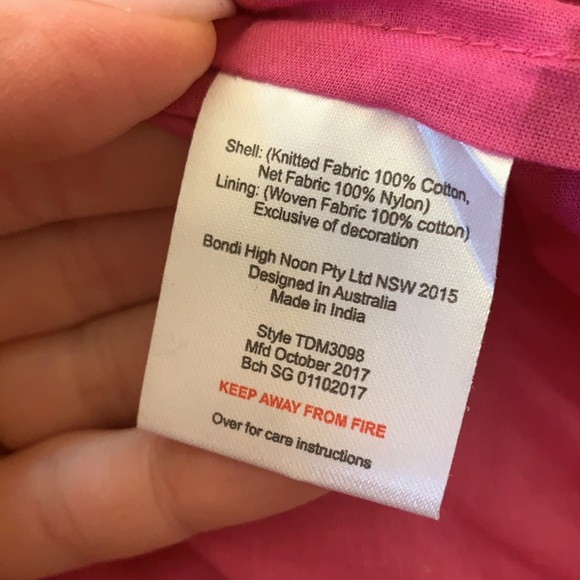 Tutu du Monde pink beaded feather girls party dress sz 4-5 - Picture 6 of 7